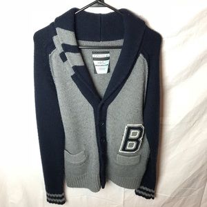 Bona Vita varsity cardigan.